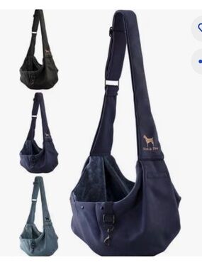 Navy Hands-Free Pet Sling Carrier